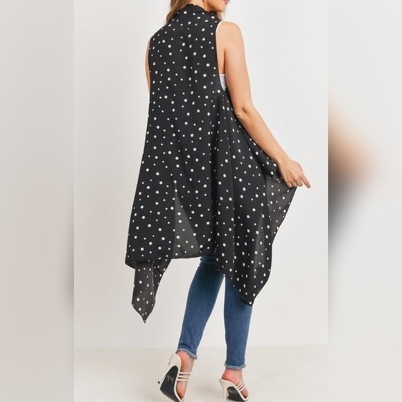 Polka Dots Kimono - Picture 2 of 3